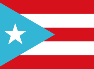 "File:Flag of Puerto Rico (1895-1952).png" by Aventurero98 is licensed under CC BY 3.0.
